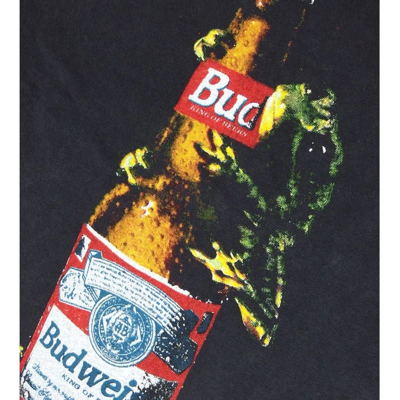 Budweiser バドワイザー Tシャツ ブラック Lサイズ 半袖 アメリカ