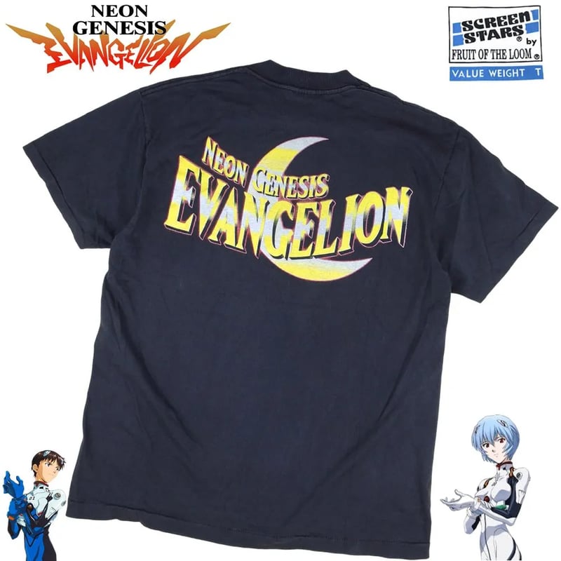 EVANGELION Tシャツ 新世紀 エヴァンゲリオン アニメ ブラック アニメ