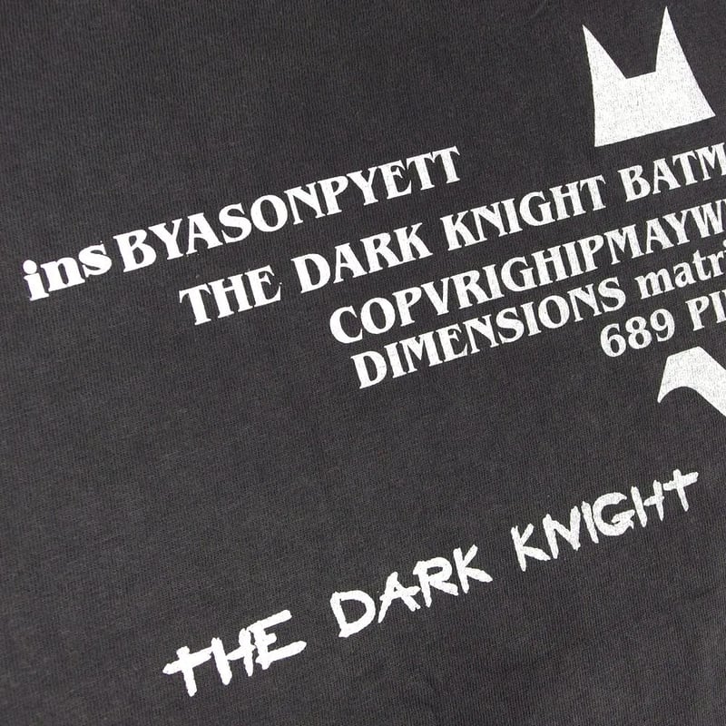 JOKER ジョーカー Tシャツ 半袖 DARK KNIGHT 映画T ブラック