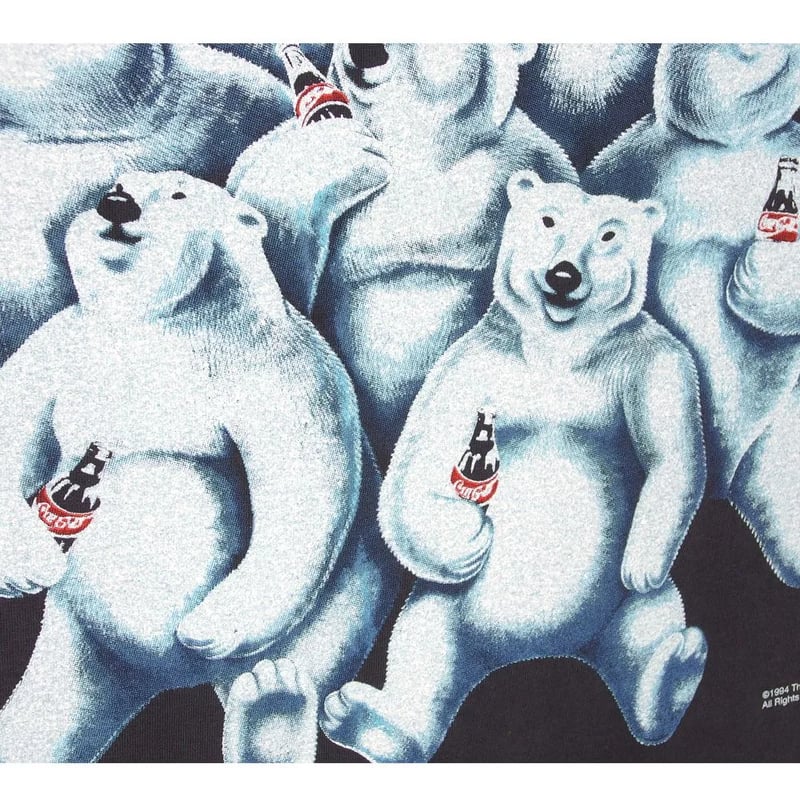 Coca Cola コカコーラ コーラ 1994 コーク シロクマ bear 白熊 ALLWA
