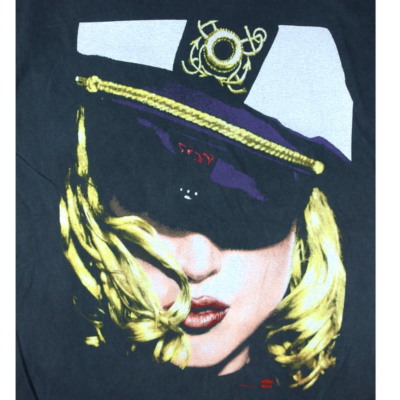 MADONNA マドンナ Tシャツ USA製 ブラック バンドT エロティカ ロックT