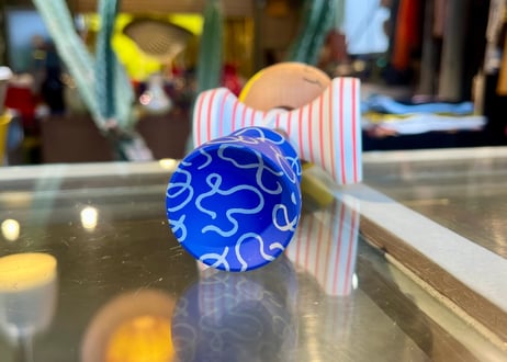 長場雄 YU NAGABA けん玉 『Kendama Hockneyホックニー』 オブジェ