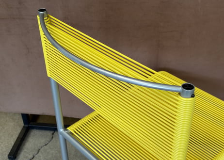 希少イエロー Alias アリアス スパゲッティチェア