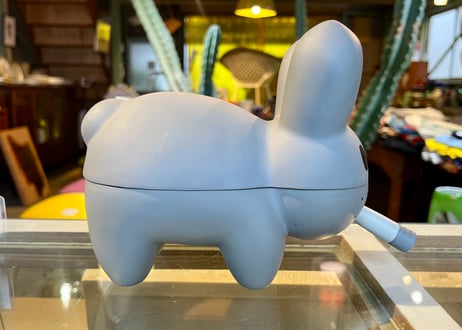 【グレーver.】 MEDICOM TOY Frank Kozik "bone bunny" スモーキンラビット アートトイ