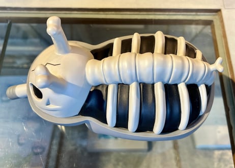 【グレーver.】 MEDICOM TOY Frank Kozik "bone bunny" スモーキンラビット アートトイ