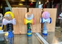 長場雄 YU NAGABA けん玉 『Kendama Hockneyホックニー』 オブジェ