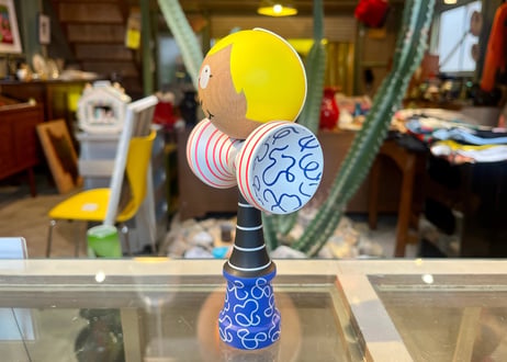 長場雄 YU NAGABA けん玉 『Kendama Hockneyホックニー』 オブジェ