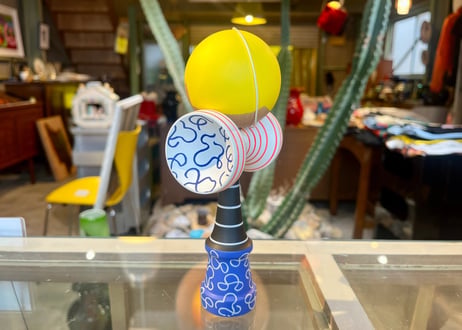 長場雄 YU NAGABA けん玉 『Kendama Hockneyホックニー』 オブジェ