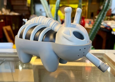 【グレーver.】 MEDICOM TOY Frank Kozik "bone bunny" スモーキンラビット アートトイ