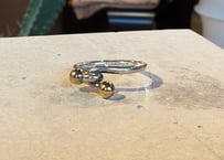 TIFFANY＆Co. ティファニー フック＆アイ リング 7号 18K/SV925 ビンテージ