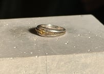 Tiffany & Co. ティファニー 18K/925 コンビリング 12号 ビンテージ