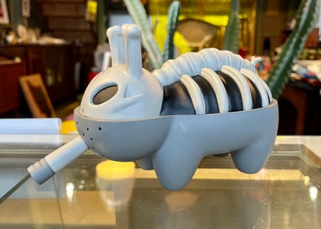 【グレーver.】 MEDICOM TOY Frank Kozik "bone bunny" スモーキンラビット アートトイ