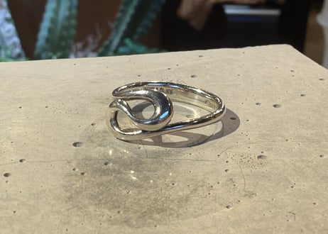 Tiffany&Co. ティファニー オープン ウェーブ リング シルバー SV925 15号