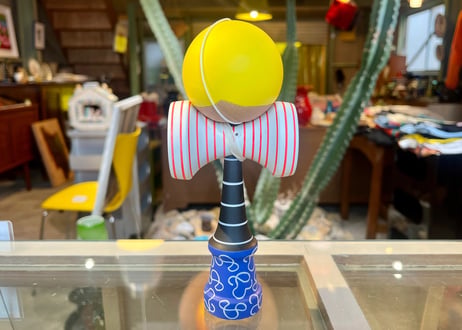 長場雄 YU NAGABA けん玉 『Kendama Hockneyホックニー』 オブジェ
