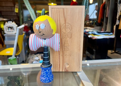 長場雄 YU NAGABA けん玉 『Kendama Hockneyホックニー』 オブジェ