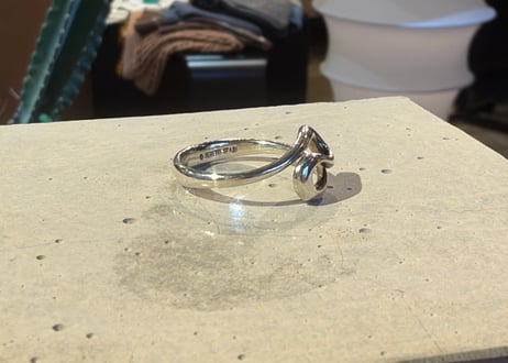 Tiffany&Co. ティファニー オープン ウェーブ リング シルバー SV925 15号