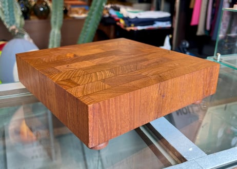 MANDALAY GENUINE TEAK チーク材 飾り台 ディスプレイスタンド