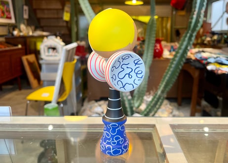 長場雄 YU NAGABA けん玉 『Kendama Hockneyホックニー』 オブジェ