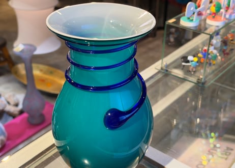 ジャパンビンテージ ハンドメイド フラワーベース 花瓶