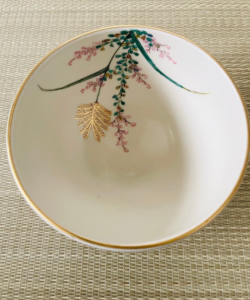 美品在銘】末川泉岳造 秋草図 九谷焼 抹茶碗 | ginyoudo