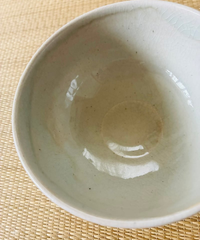 美品】作家もの サイン入り 貫入釉 藤の花 茶碗 抹茶碗 | ginyoudo