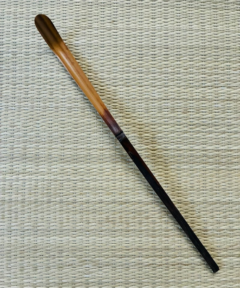 大徳寺三玄院 長谷川寛州書付 茶杓 銘 ：[遠山] 竹師：東竹