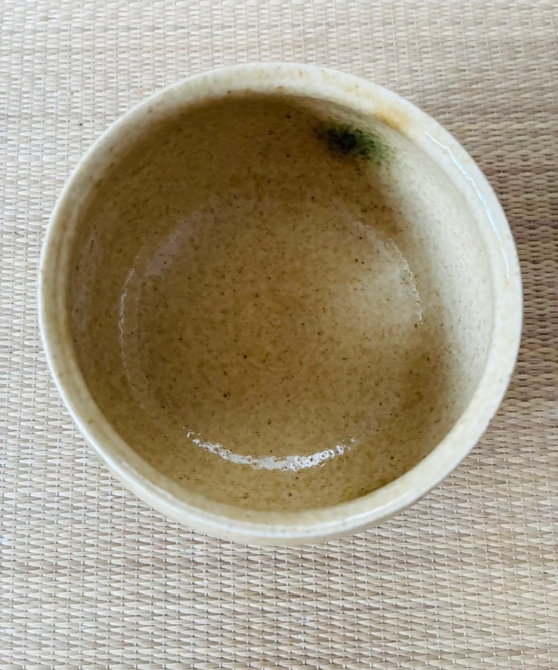 美品 桐共箱 共布 栞二種】赤津窯 十三世加藤唐三郎造 黄瀬戸 茶碗