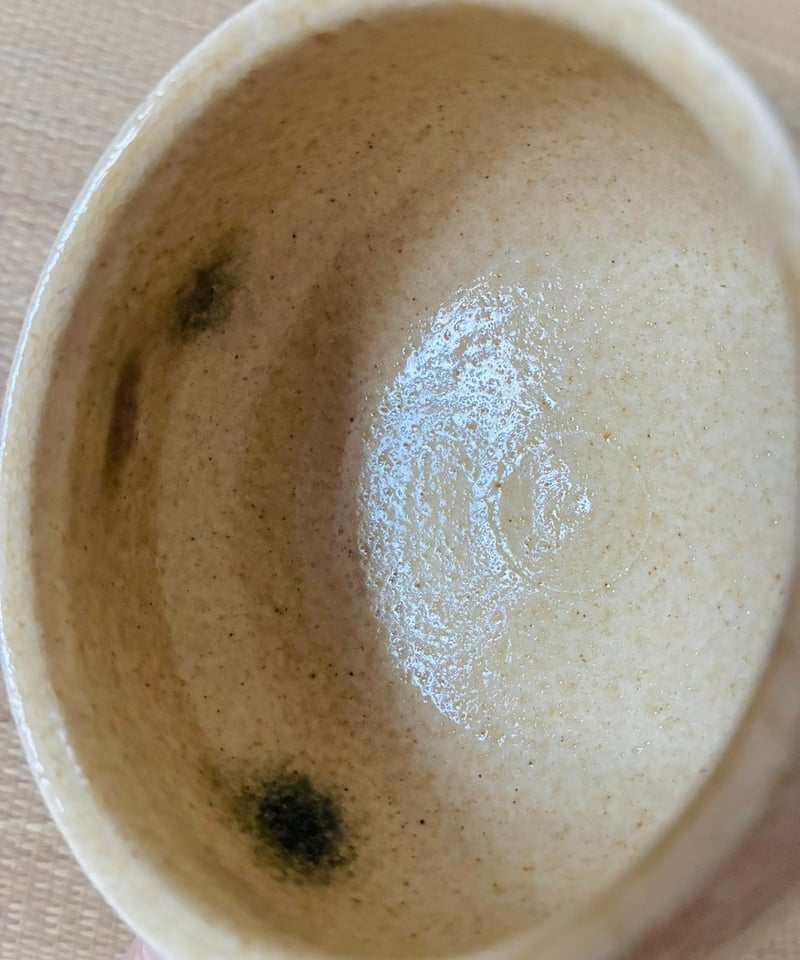 美品 桐共箱 共布 栞二種】赤津窯 十三世加藤唐三郎造 黄瀬戸 茶碗