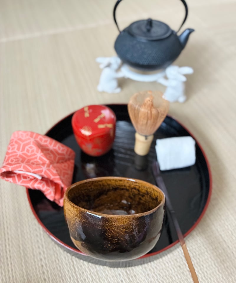 美品/j桐共箱/ウコン布/栞付】大樋焼 二代目大樋一平造 飴楽茶碗 大樋