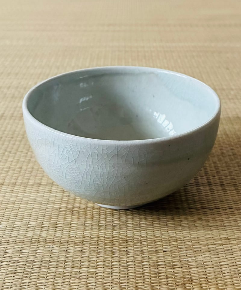 美品】作家もの サイン入り 貫入釉 藤の花 茶碗 抹茶碗 | ginyoudo