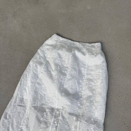 sheer lace skirt