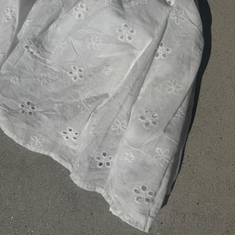 flower sleeveless blouse