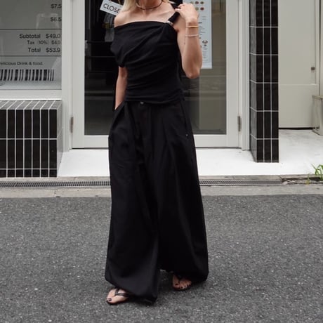 off shoulder T