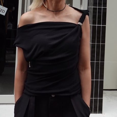 off shoulder T