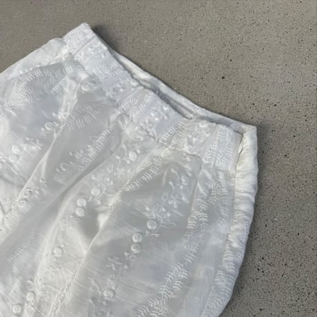sheer lace skirt