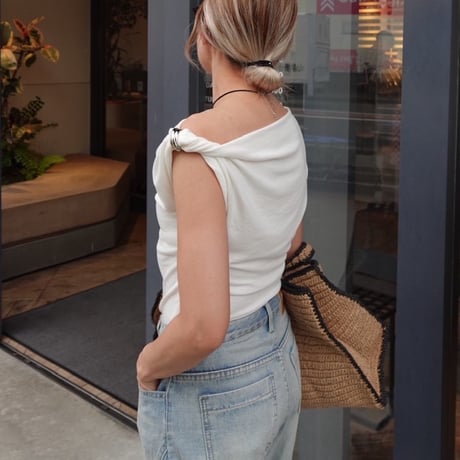 off shoulder T