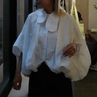 round silhouette blouse