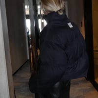 MOKA tag puffer jacket
