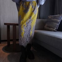 midi lace skirt