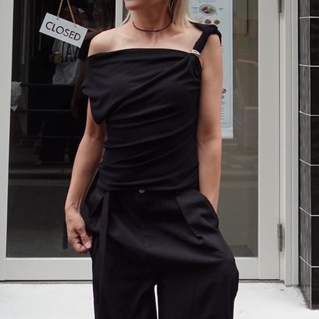 off shoulder T