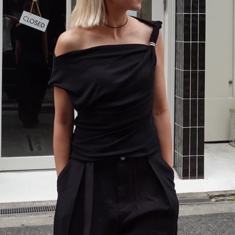 off shoulder T