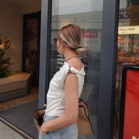 off shoulder T