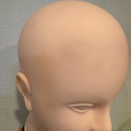 ヘッドマネキン皮付け替え可能
