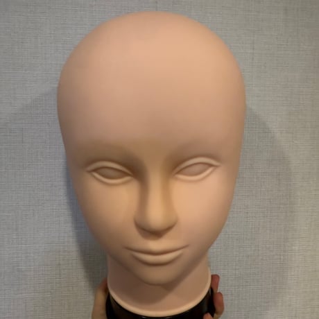 ヘッドマネキン皮付け替え可能