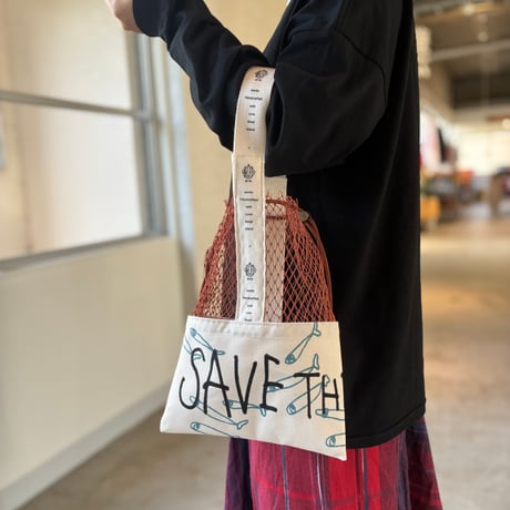 SAVE THE OCEAN BAG S ワンハンドルバッグ
