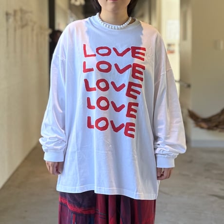 BIG T-shirts 長袖 LOVE LONG T
