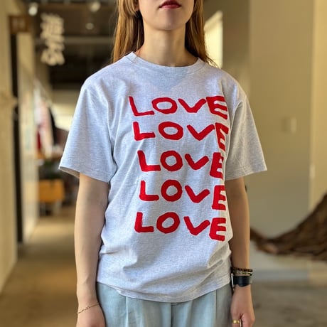 LOVE PRINT T-shirt