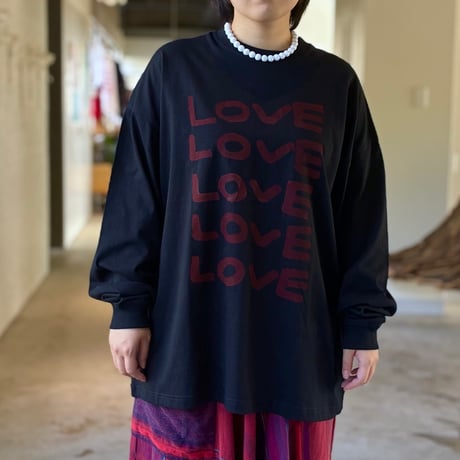BIG T-shirts 長袖 LOVE LONG T