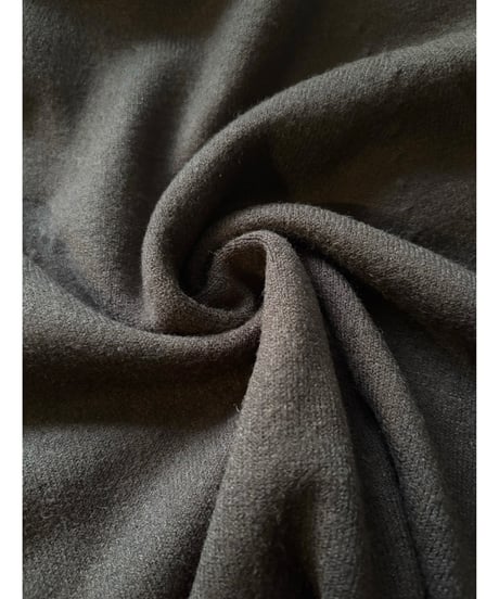 【再入荷】V-Neck Elegant Knit Long Dress Black