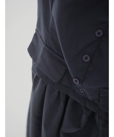 Cross-Neck Halter Maxi Dress (Navy)